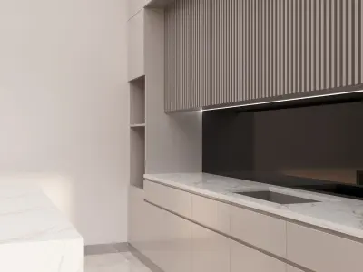 Kitchen 3D model 16