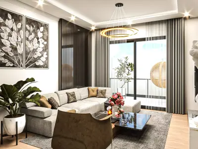 apartment interior desing model 3D model