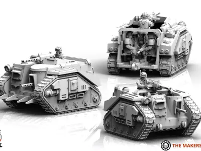 Universal Guard - Scout Tank 3D print model