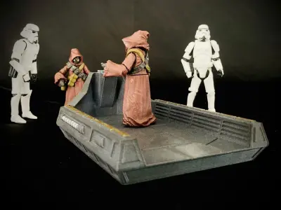 CUSTOM CARGO SLED 3D print model