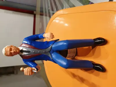 Time Machine actor Rod Taylor as George figurine 3D print model