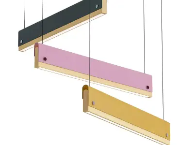 One book led 3D model
