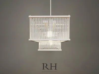 MARAIS LINEAR CHANDELIER 3D model