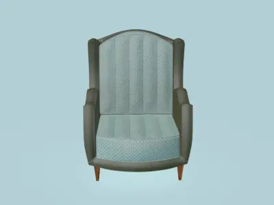 Larson Armchair 3D model