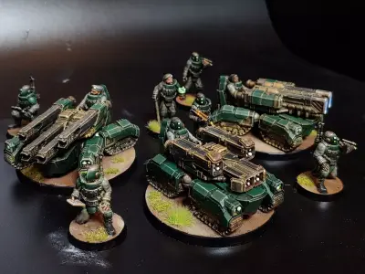 Jade Coalition - Harvestman Fire Support Platform 3D print model