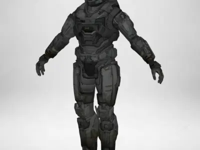 Gameready Character - 06 Low-poly 3D model