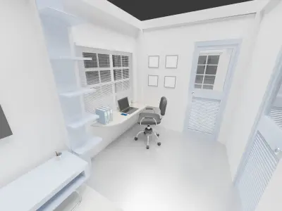 Single house model 3D model