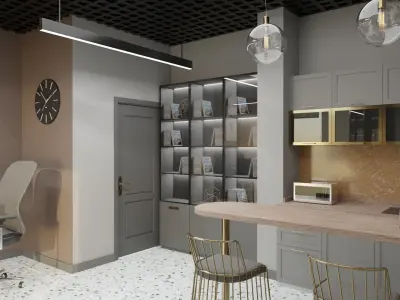 Small Office 3D model