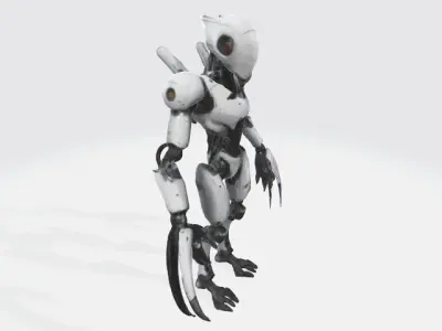 Assassin robot 3D model