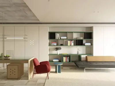 Stockholm Interior scene 3D model