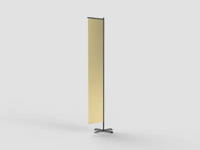 Convex Flag 3D model