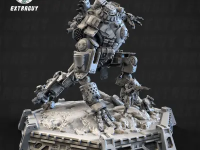 Giant Omnibus Static 100mm 3D print model