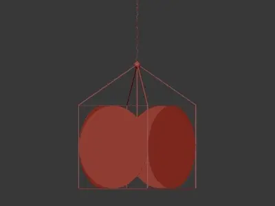 CURREY AND COMPANY SAGAMORE LANTERN 3D model