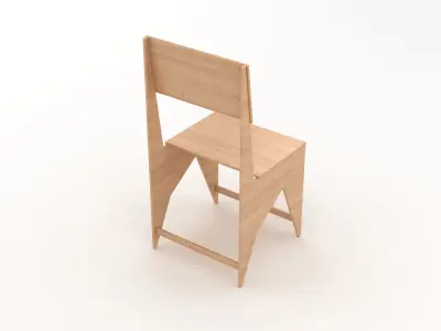 Monoqi Chair 3D model