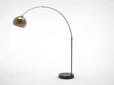 costume floor lamp 3d model 3D model