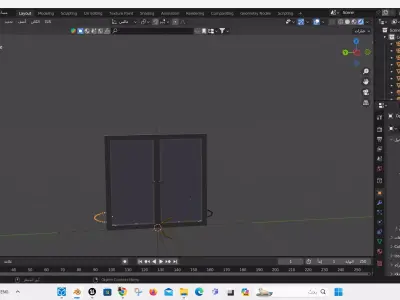 door 121 3D print model