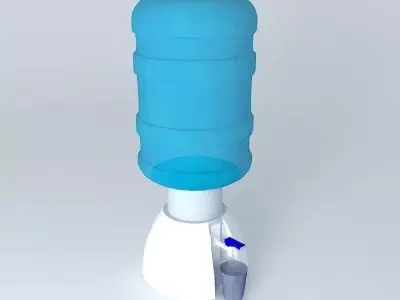 Water dispenser classic Free 3D model