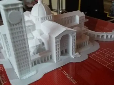 Santuario Nacional de Nossa Senhora Aparecida 3D print model