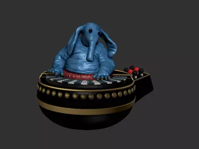 Max rebo book of boba 3D print model