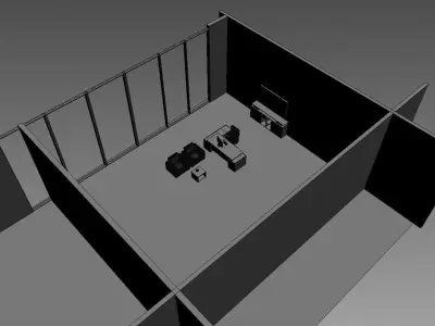 manager Office md199 19  3D model