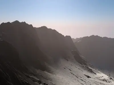 Mountains snow n3 3D model