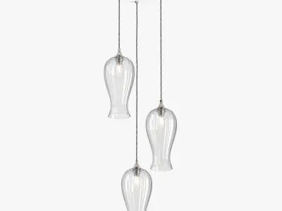 Rothschild Bickers Lantern Light Petite clusters 3D model