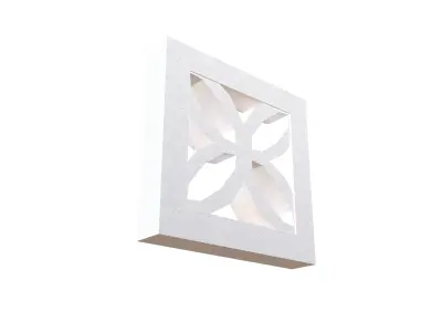 Breeze Block V2 001 Low-poly 3D model