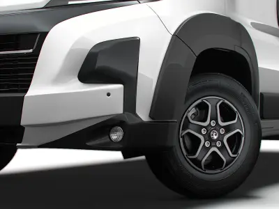 Vauxhall e Movano Van L2H1 2024 3D model