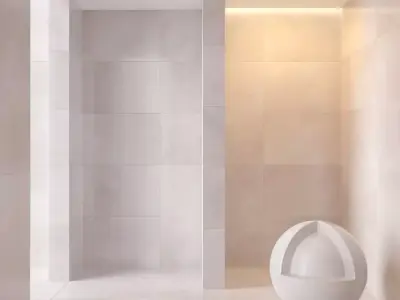 Marble wall 196 3D model
