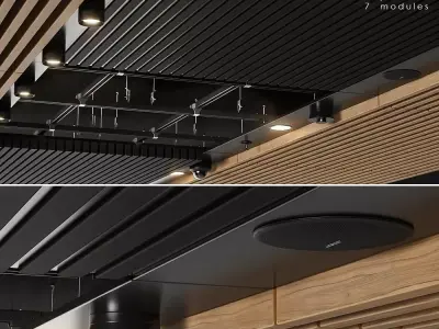 Combi-Line Ceiling Kit 3D model