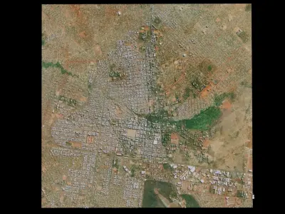 Bobo-Dioulasso - Burkina Faso 3D model