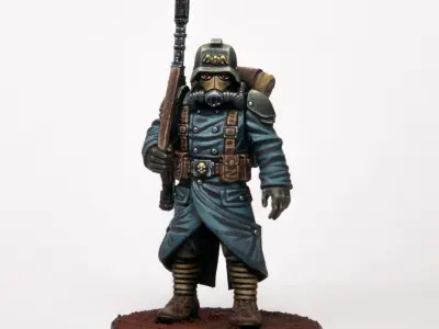 GrimGuard Infantry Builder 3D print model