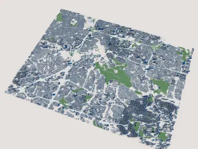 San Juan City Puerto Rico 3D model