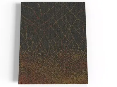 Ruggable Kella Sunburst Rug Low-poly 3D model