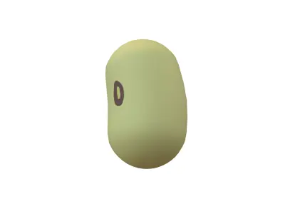 Soybean V1 002 Low-poly 3D model