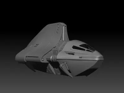 Phantom 2 Shuttle  3D print model