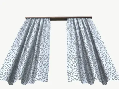 Curtain 3D model