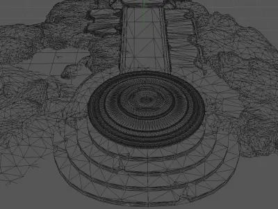 Elven-Altar - Elfen-Altar 3D model