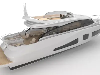 Generic Boat 01 3D model