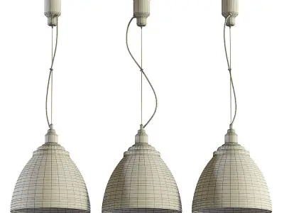Pendant lamp Maytoni Bellevue 3D model