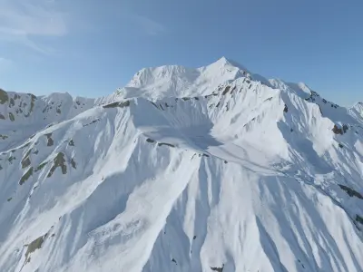  Arctic Landscapes Pack – 15 PBR environments: Mountains, Glaciers, Volcanoes(1) 