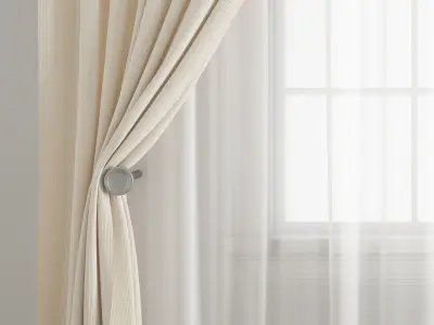 Curtain 215 3D model