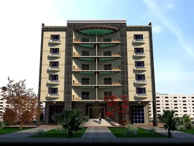 Building Exterior 3D model buy