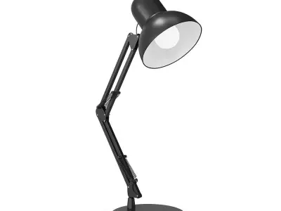 Retro Desk Lamp 3D model