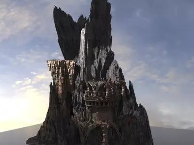 Enoch mountain 3D model