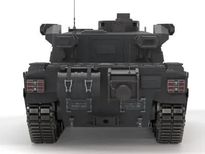 Generic Tank 02 3D model