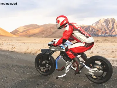  Yamaha MOTOROiD 2 Motorcycle with Biker 