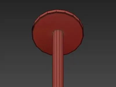 Contemporary outdoor pendant lighting 3D model purchase