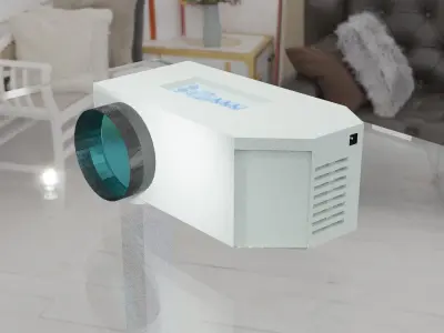 projector 3d model sims ac unit 3D model