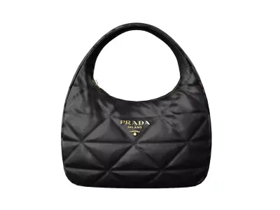 bag-PRADA quilted bag Low-poly 3D model